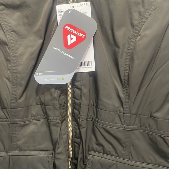 NEW ATHLETA Summit Parka small dark green - Picture 3 of 5